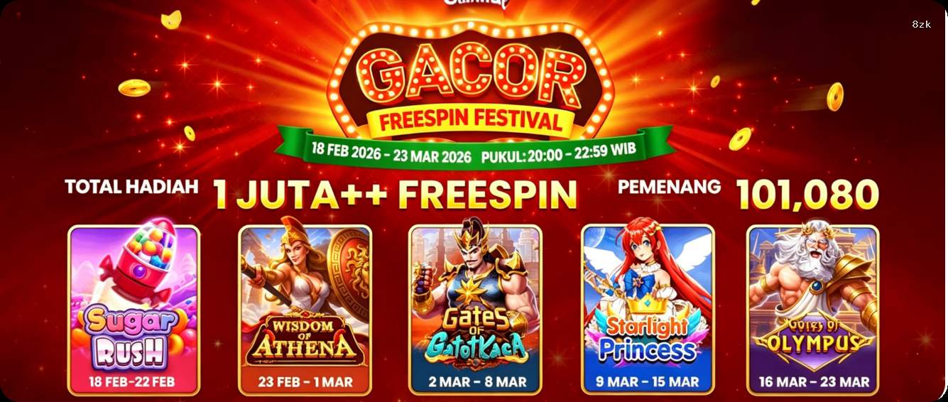 Login 8zk Sekarang Bonus Melimpah